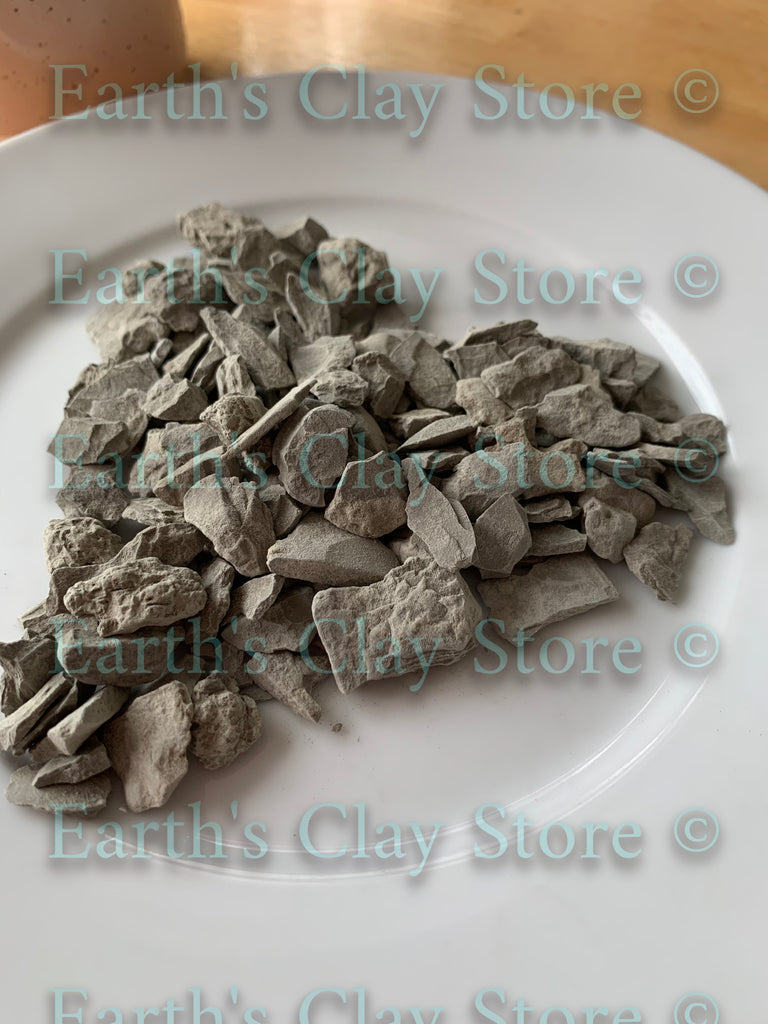 Blue Edible Clay Chunks (Lump) Natural for Eating (food), 8 oz (220 g)