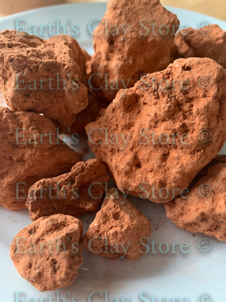 Edible Red khadi clay