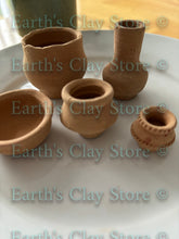Mixed Mini Clay Pots