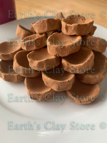 India Clay Edible Red Clay, 250gram- SKin friendly- Fresh, Natural and  clean