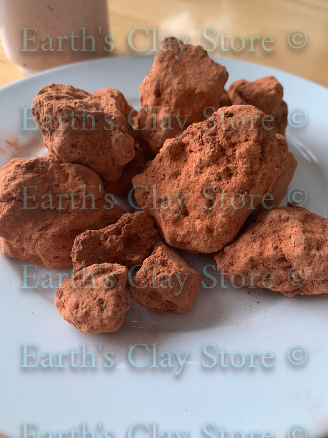 1 Pound Earthy Powder, Red Dirt Edible, Red Clay,dirt, Edible Clay