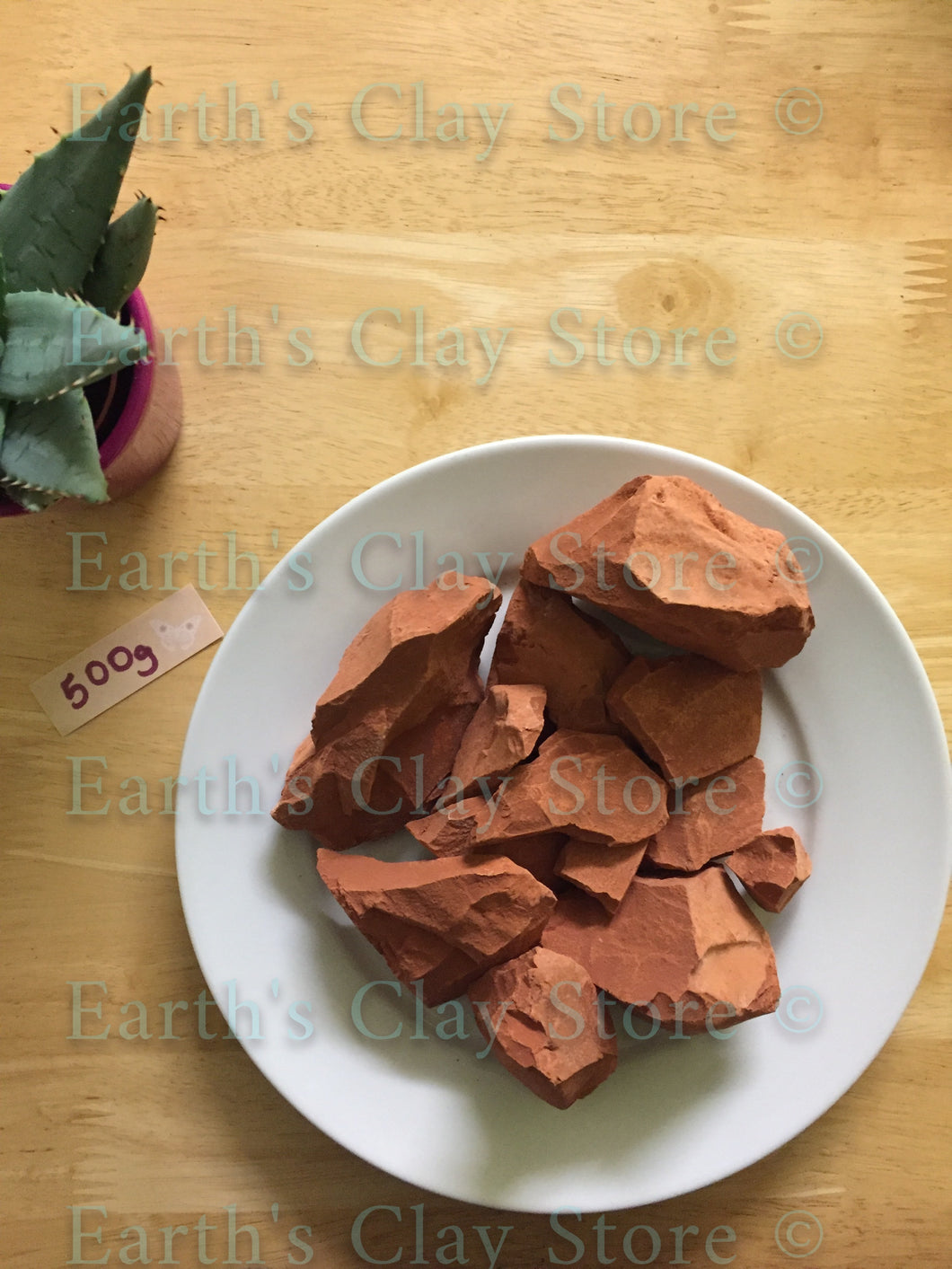 Edible Red Clay Biscuit 200 Grams