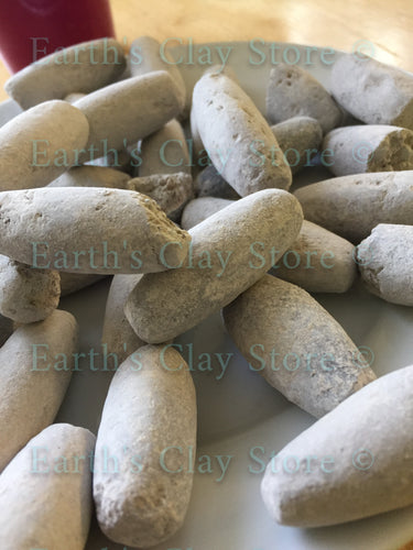 Original Ghana smoked Ayilo edible clay wholesale (White kaolin