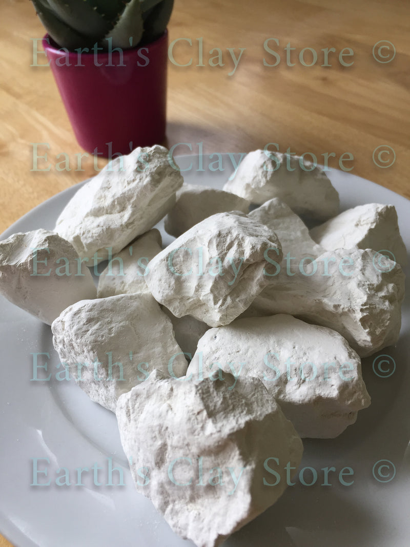 Georgia White Kaolin Clay Crumbs – Earth's Clay Store