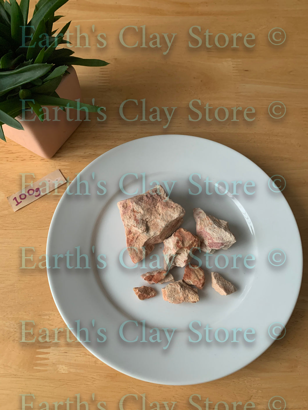Edible Clay - 1 Pound Mississippi Red Dirt