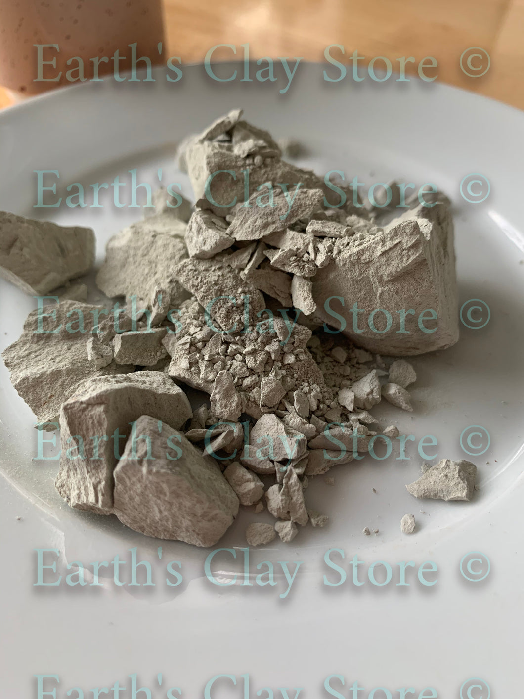  BENTONITE Edible Clay Chunks Natural for Eating, 8 oz