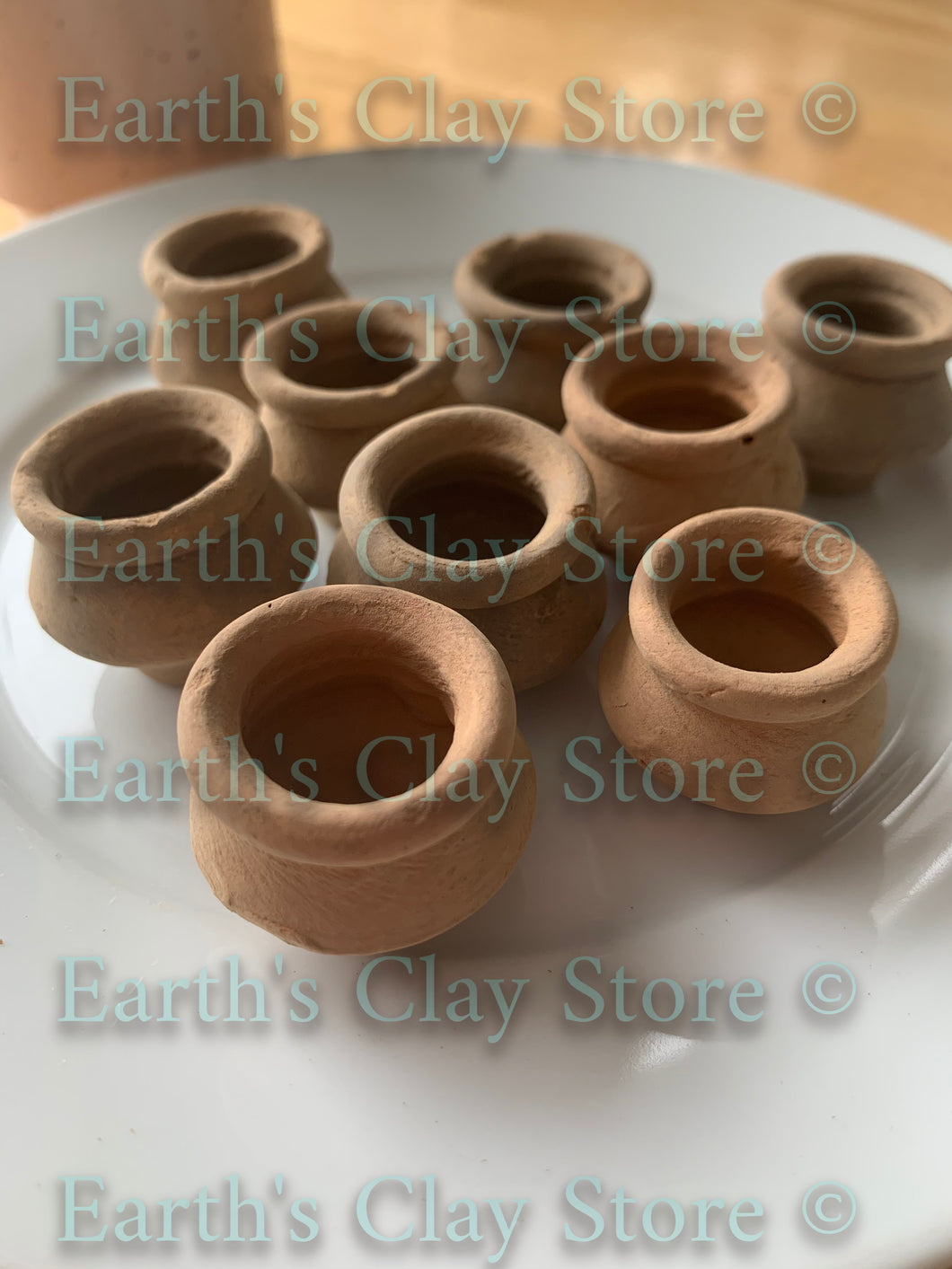Brown Round Mini Clay Pots, For Cooking, Size: 125ml
