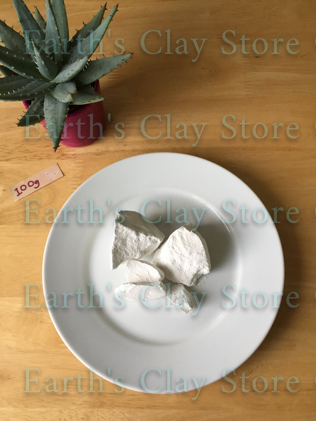 White Mountain edible Chalk chunks (lump) natural for eating (food), 8 oz  (220 g)
