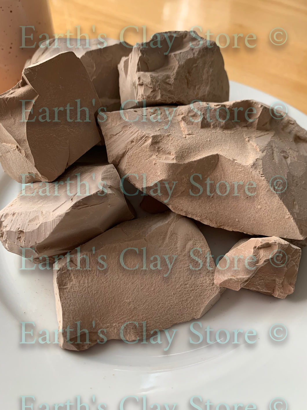 Edible clay, natural clay, medical clay, Uzbek pink India